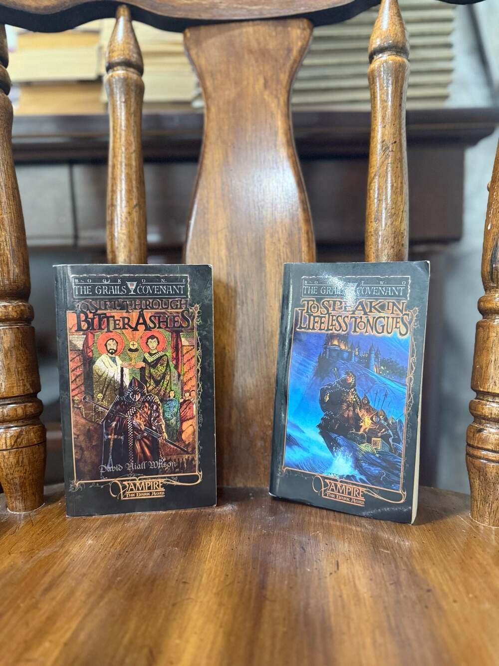 Vampire: The Dark Ages The Grails Covenant Trilogy Books 1 & 2 by David Niall Wi